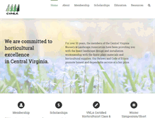 Tablet Screenshot of cvnla.org